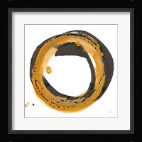 Amber Enso III Framed Print