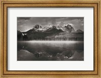 Little Redfish Lake Mist II Fine Art Print