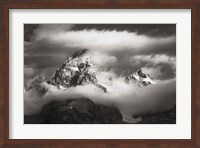 Grand Teton Clouds Fine Art Print