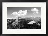 Olympic Mountains II Framed Print