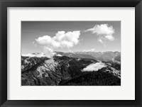 Olympic Mountains II Framed Print