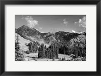 Olympic Mountains I Framed Print