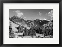 Olympic Mountains I Framed Print