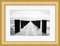 Winter Dock Fine Art Print