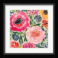 Summer Petals III Framed Print