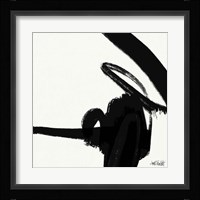 Black and White Abstract II Framed Print