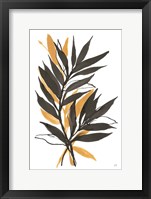 Amber Palm IV Framed Print