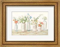 Marmalade Flowers I Fine Art Print