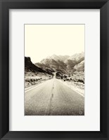 Road to Old West Fine Art Print