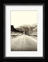 Road to Old West Fine Art Print