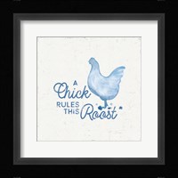 Country Cottage Field III Wash Framed Print