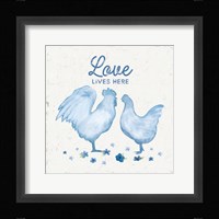 Country Cottage Field IV Wash Framed Print