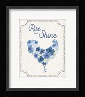 Country Cottage Field XXIII Flowers Framed Print