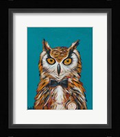 Spy Animals I-Undercover Owl Framed Print