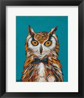 Spy Animals I-Undercover Owl Framed Print
