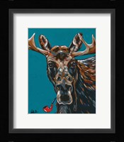 Spy Animals II-Mystery Moose Fine Art Print