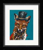 Spy Animals IV-Sly Fox Framed Print