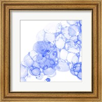 Bubble Square Blue II Fine Art Print