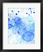 Bubble Splash Ii Framed Print