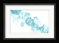 Bubblescape Aqua II Framed Print