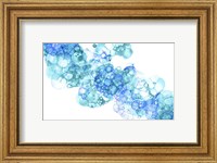 Bubblescape Aqua & Blue I Fine Art Print