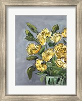 Yellow Farmhouse Bouquet portrait I Fine Art Print