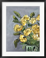 Yellow Farmhouse Bouquet portrait I Fine Art Print