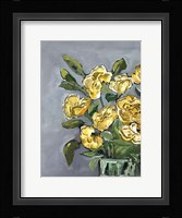 Yellow Farmhouse Bouquet portrait I Fine Art Print