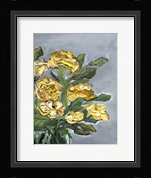 Yellow Farmhouse Bouquet portrait II Fine Art Print