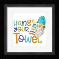 Bathroom Gnomes III Framed Print