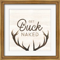 Bath Art I-Buck Naked Fine Art Print