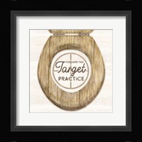 Bath Art IV-Target Practice Fine Art Print