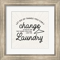 Laundry Art VII-Things can't Change Fine Art Print