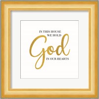 Religious Art II-God in Hearts Fine Art Print