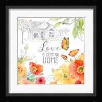 Happy Poppies V Framed Print