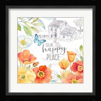 Happy Poppies VI Framed Print