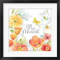 Happy Poppies VIII Framed Print