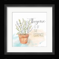 Let it Grow V Framed Print