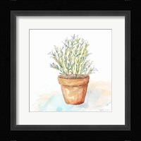 Let it Grow X Framed Print
