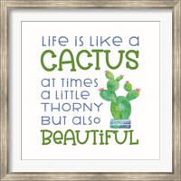 Playful Cactus IV Fine Art Print
