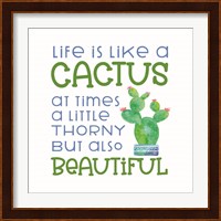 Playful Cactus IV Fine Art Print