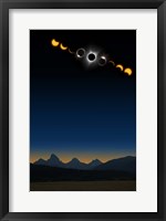 Tetons Eclipse Series Fine Art Print