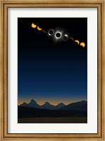 Tetons Eclipse Series Fine Art Print