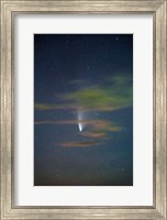 Comet Thru Clouds Fine Art Print