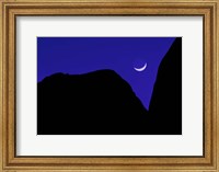 Crescent Moon Twilight Fine Art Print
