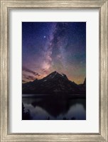 Milky Way Dawn over Jenny Lake Fine Art Print