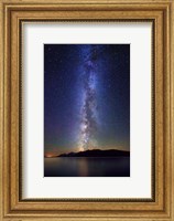 Milky Way Jackson Lake Fine Art Print