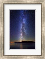 Milky Way Jackson Lake Fine Art Print
