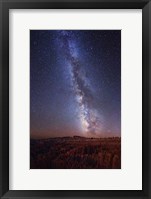 Milky Way over Bryce Canyon Framed Print