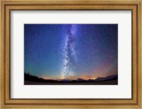 Milky Way Tetons Fisheye Fine Art Print